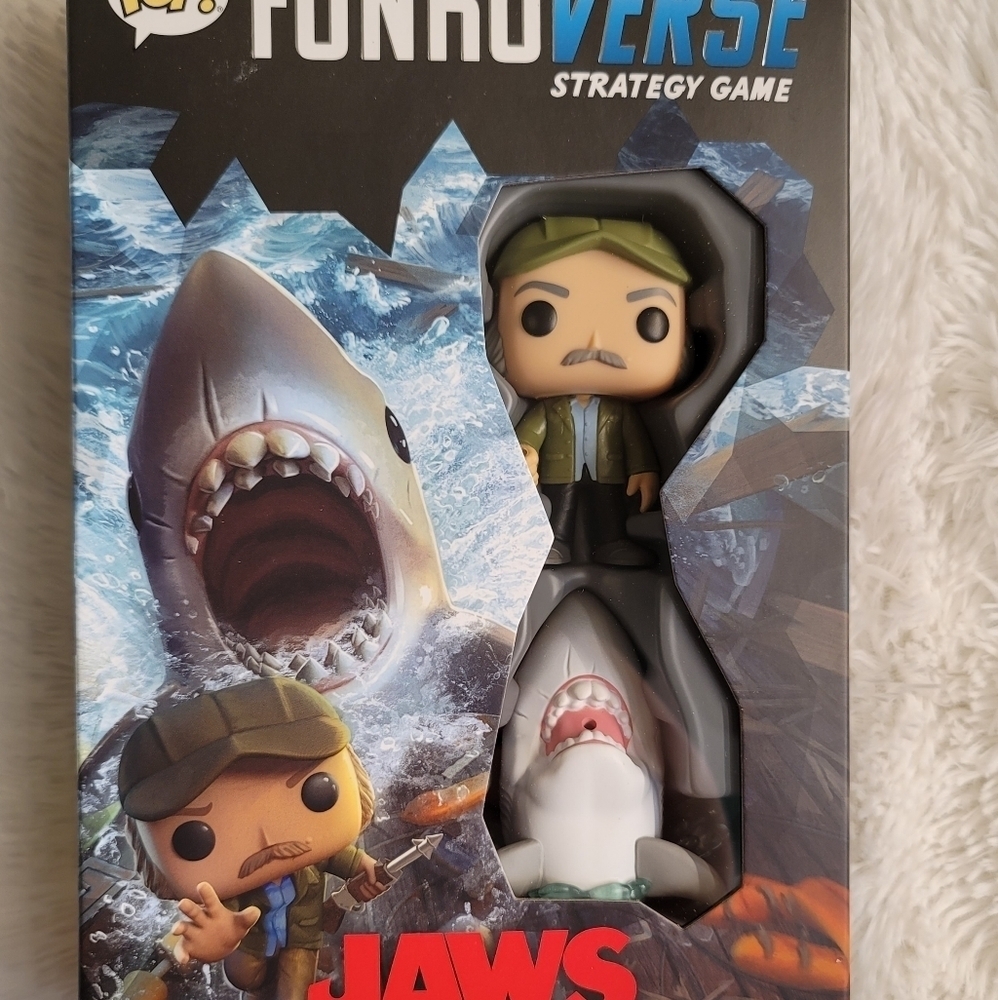 Funko Pop FUNKOVERSE Strategy Board Game‎ Jaws 100 NEW Gaming Bobblehead